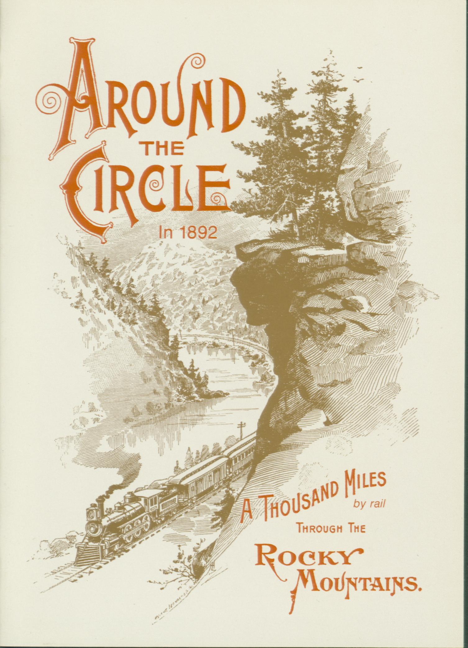 Around the Circle in 1892--a Thousand Miles by Rail. vist0049 front cover mini